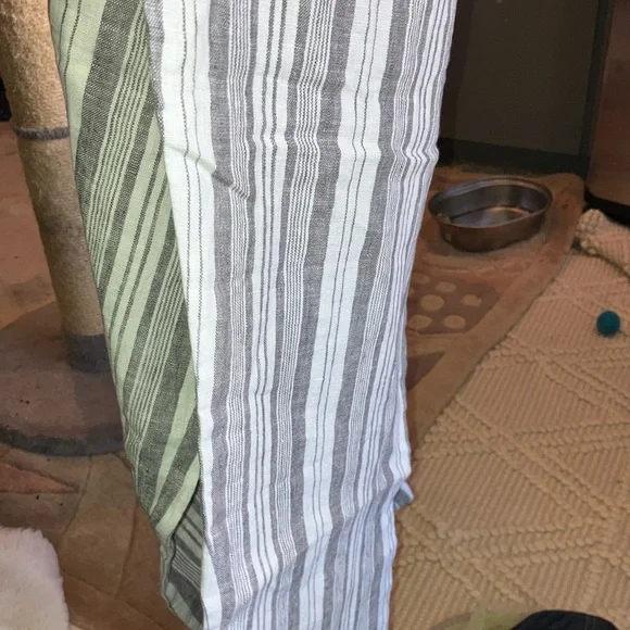 Garnet Hill Black and White Slacks - Picture 6 of 6